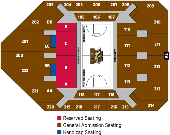 Lawson Ice Arena Seating Chart